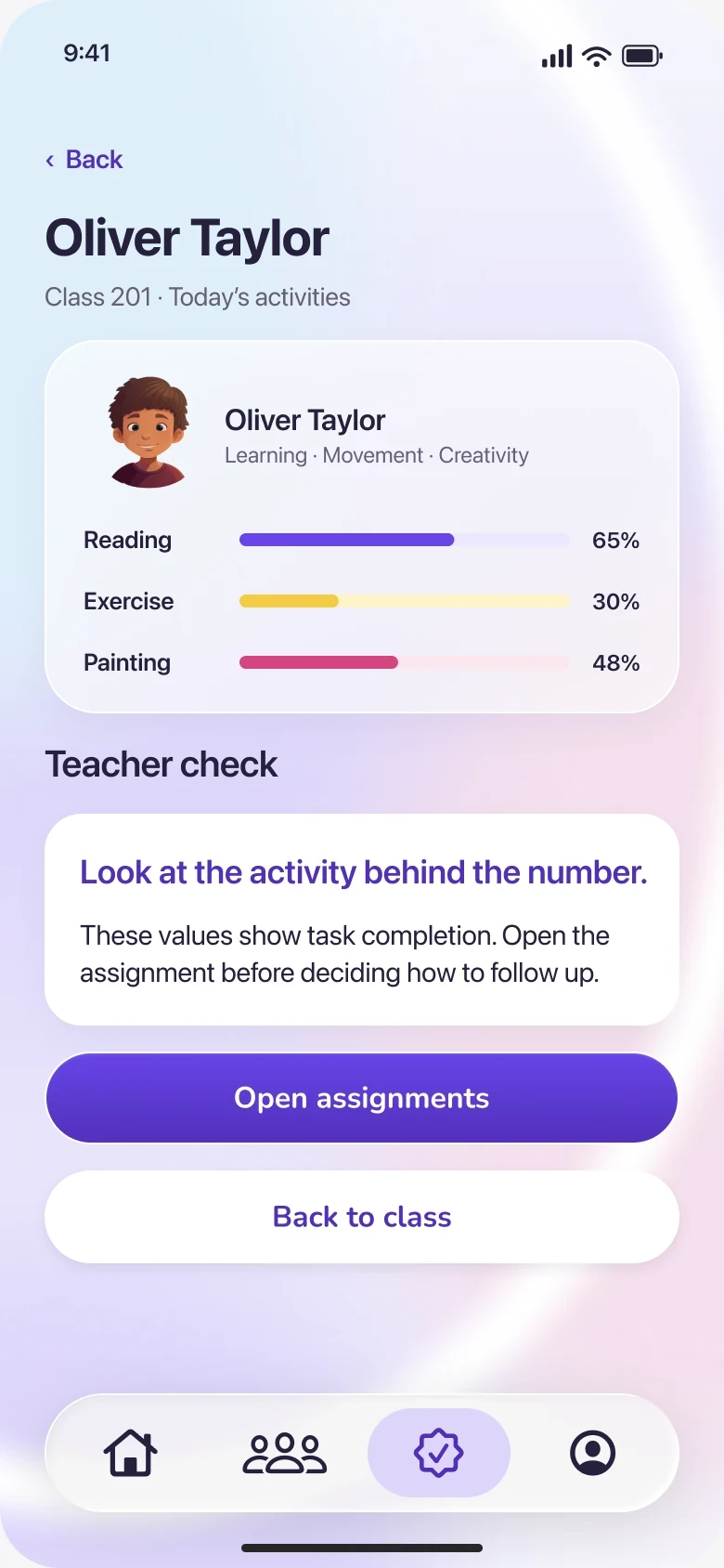 Nova: Learner check