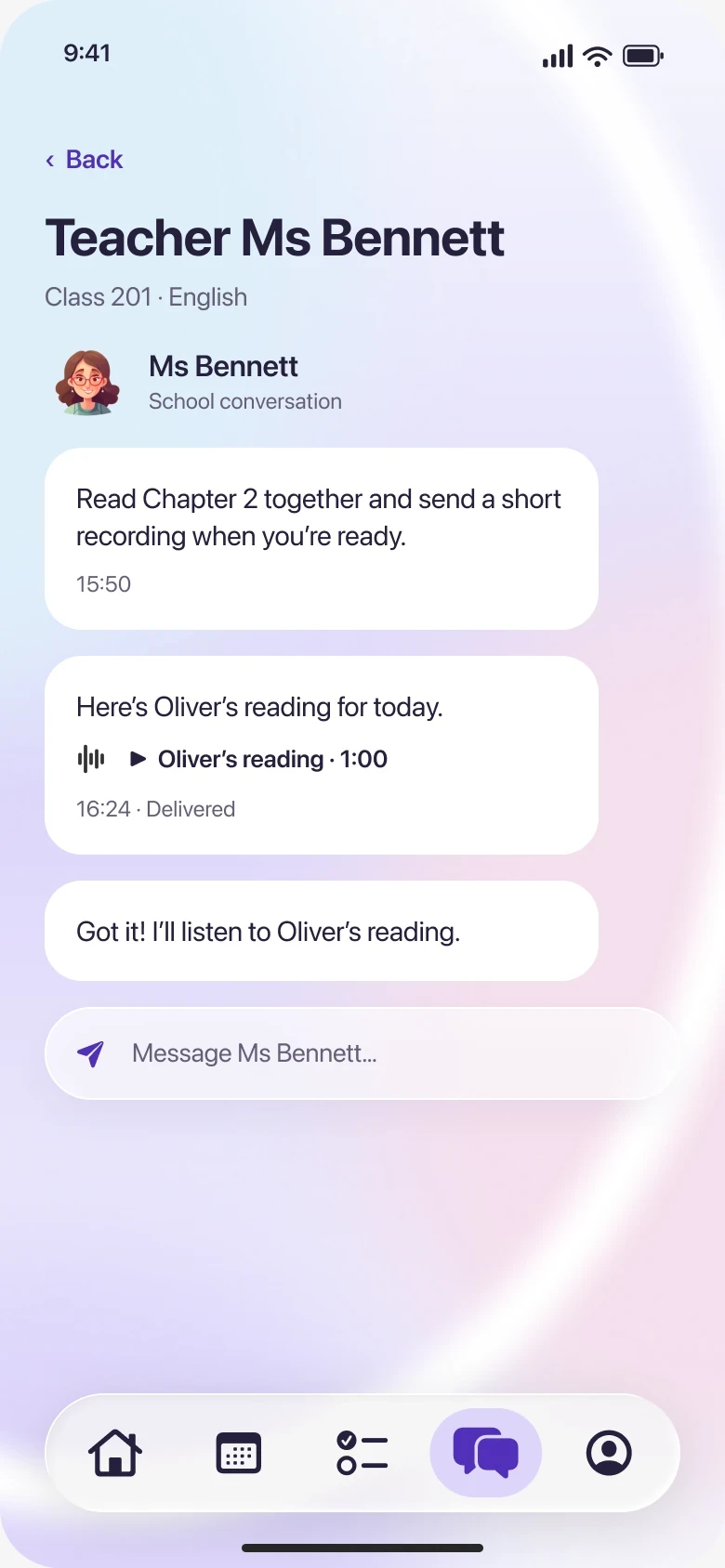 Nova: Messages