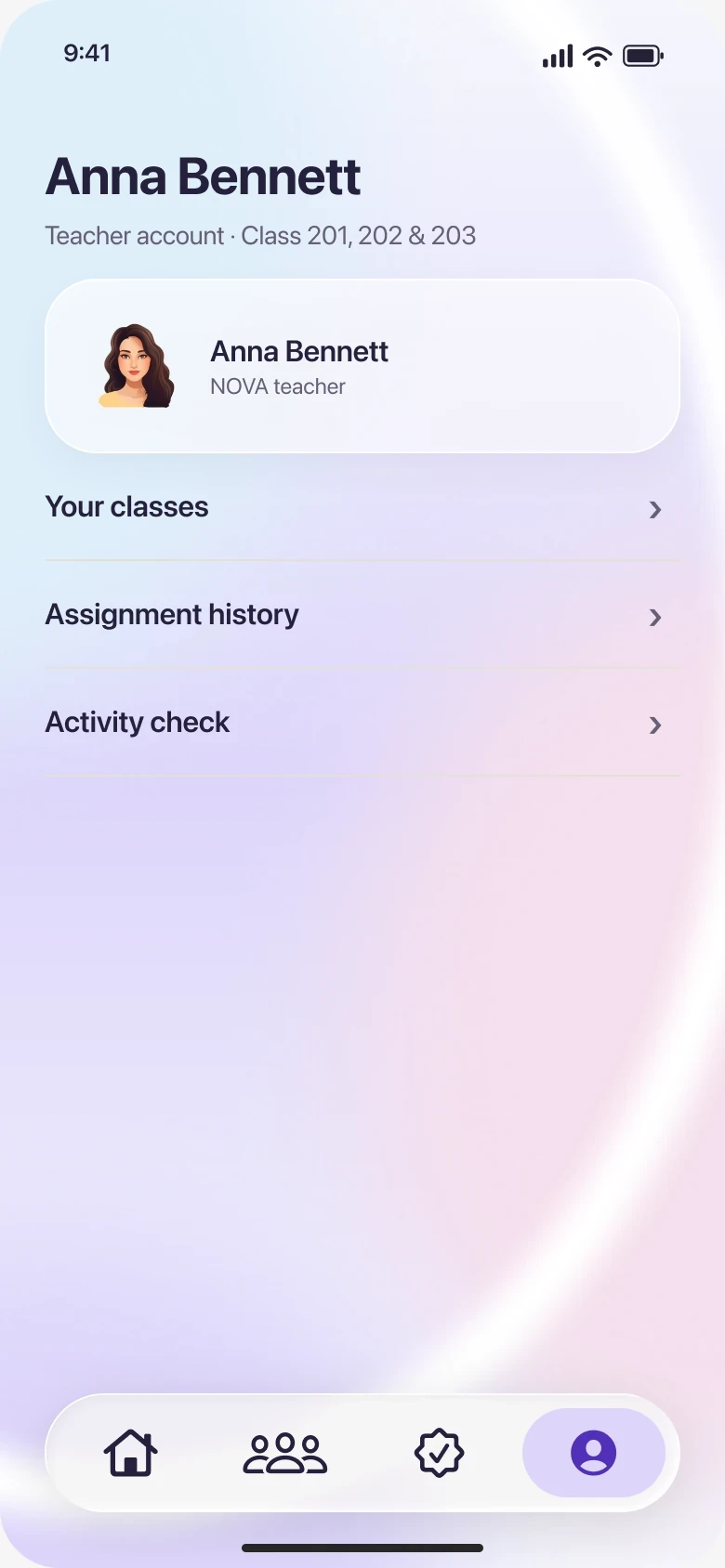 Nova: Teacher profile