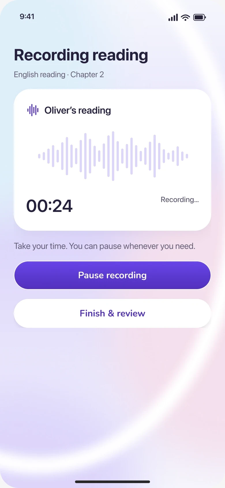 Nova: Recording