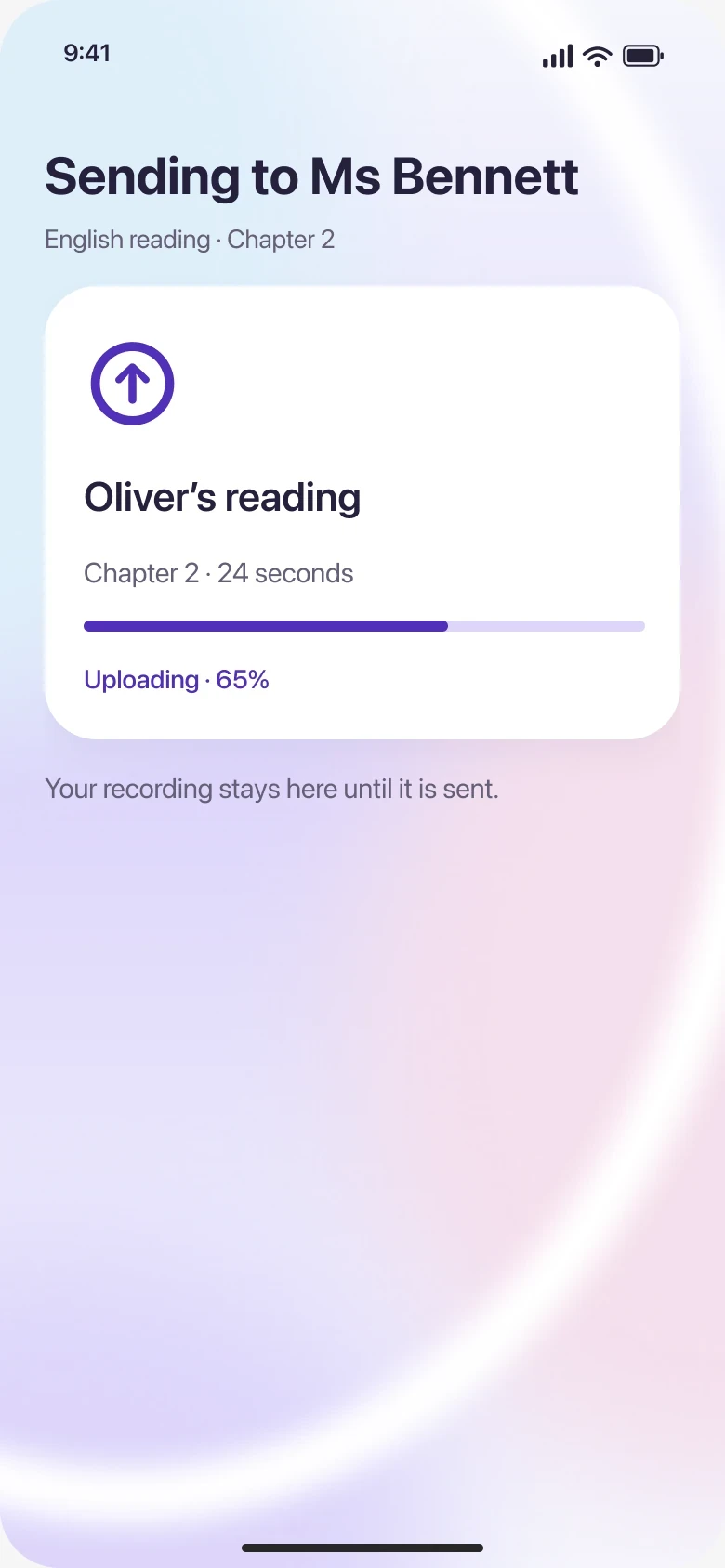 Nova: Sending